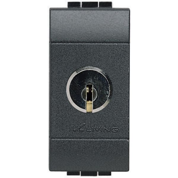 2-way switch 1P 16A 250 Vac with removable key in ON and OFF position - same key for all devices