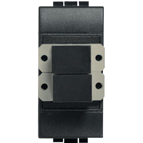 Coupling connector for optical fiber - SC cable socket - duplex