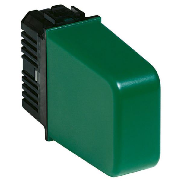Off-door Light 12V green with lamp E10 - 5 W