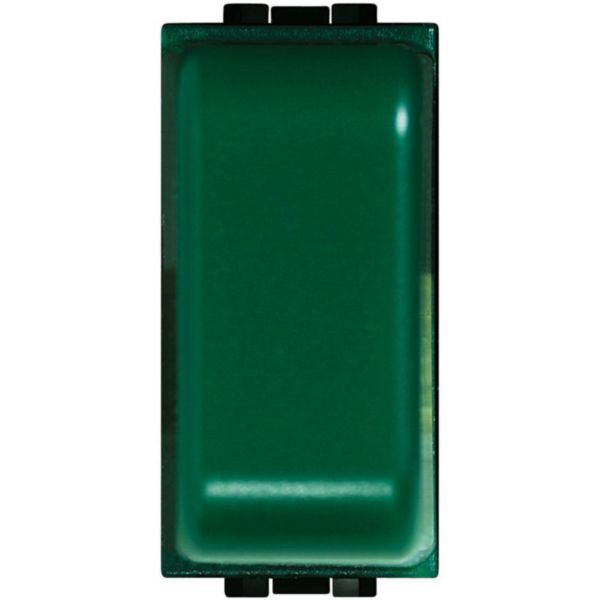 Off-door Light 230V green with lamp E10 - 5 W