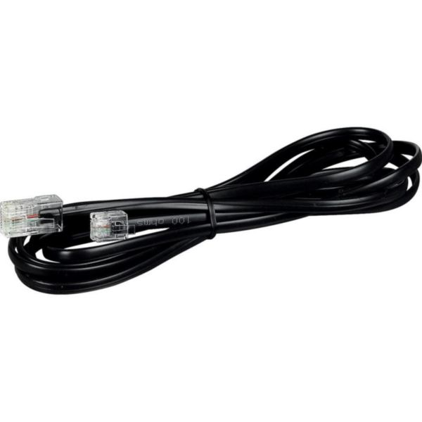 Telephone cable, RJ45 and RJ11 connectors, for the connection of telephone devices - length 200 cm