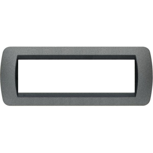 Cover plate 7 modules - graphite