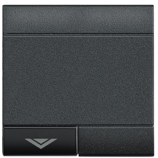 Key cover with illuminated lens - symbol dimmer