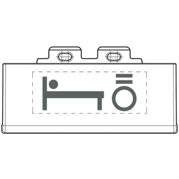 Kit of 50 lens with symbol Light bad
