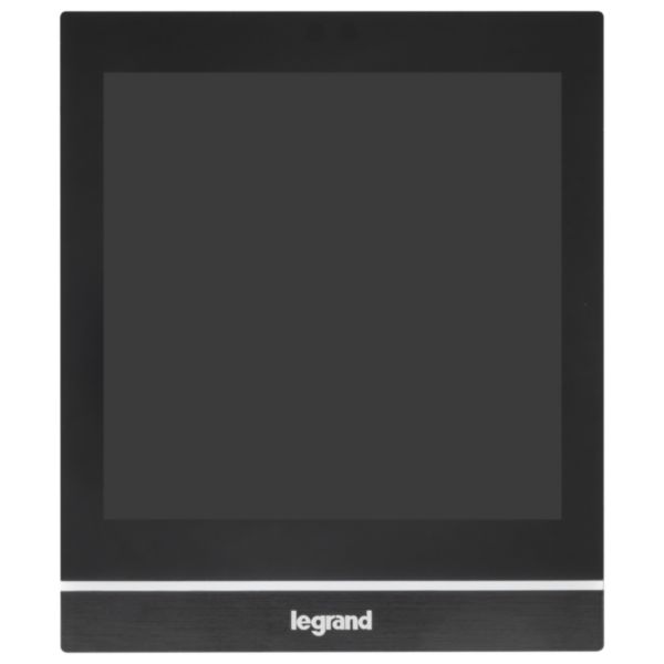 4" touch screen with integrated temperature and proximity sensor.