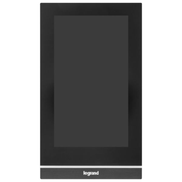 5" touch screen with integrated temperature and proximity sensor.