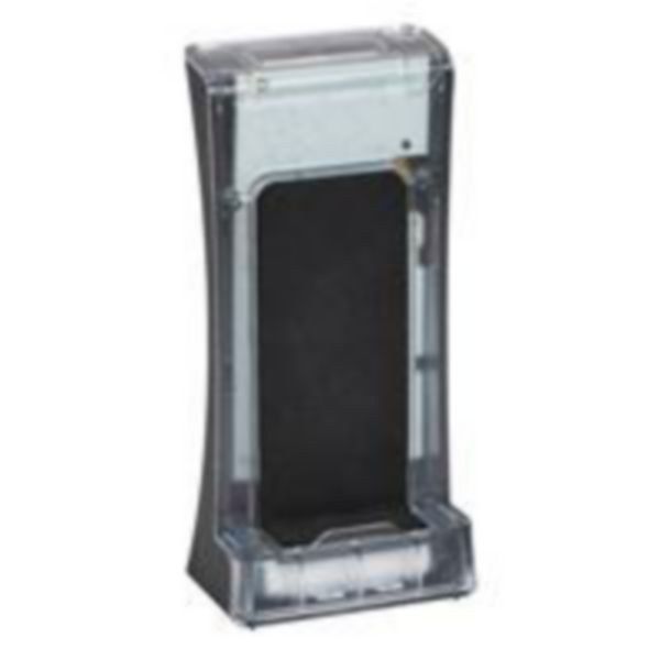 Smartphone holder base - Configuration remote control to program the Lighting Control system sensors