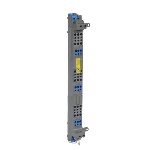 Terminal block of the vertical distribution - In= 63A