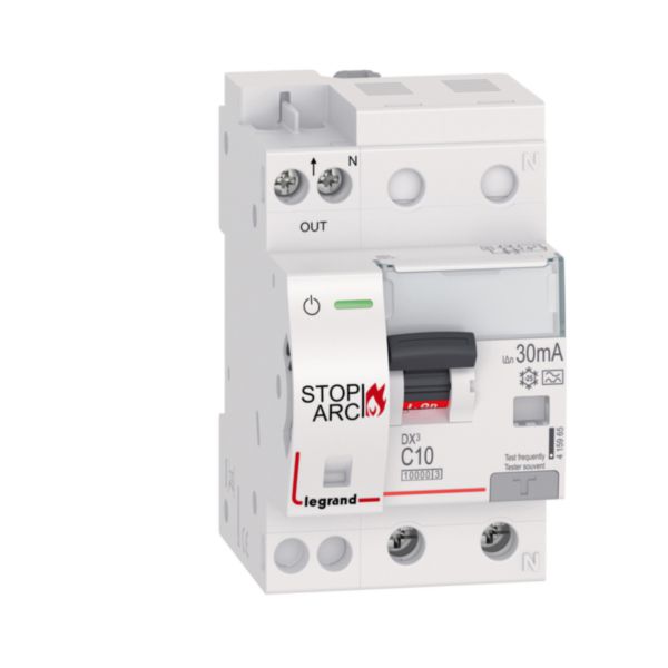 BTDIN Stop Arc with Rcbo 1P+N In= 10A, Idn 0,03A, Vn= 230Vac, Icn 10kA, curve C, type A