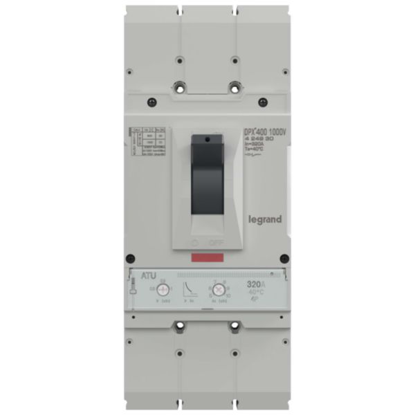 Mccb DPX3 3P  320A, 1000Vac, 25kA