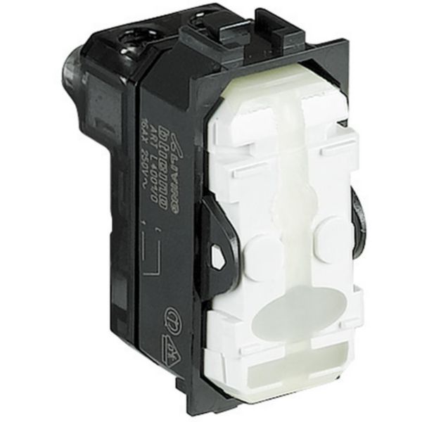 Changeover switch 1P 16A 250 Vac to complete with Key cover