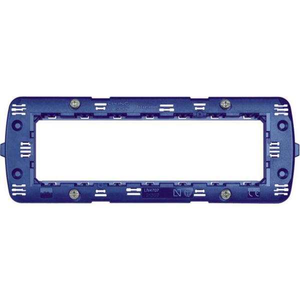 Support for round Cover plates, square and Living International - fixing with screws