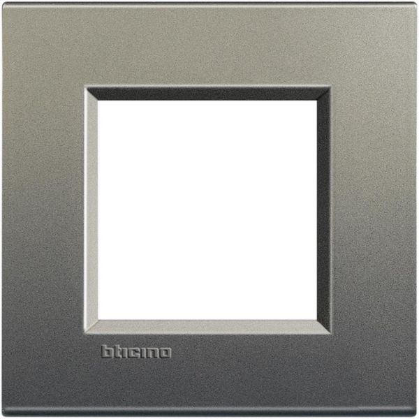 Square cover plate 2 modules - avenue