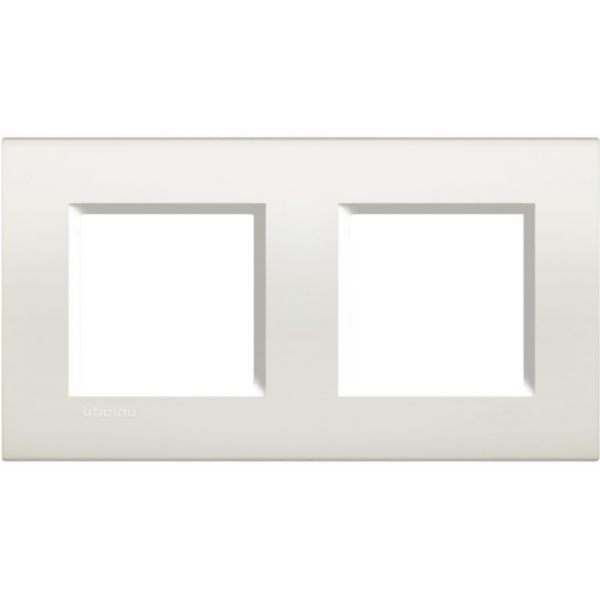 Square cover plate 2x2P 71mm White