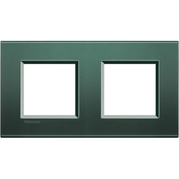 Square cover plate 2x2P 71mm park