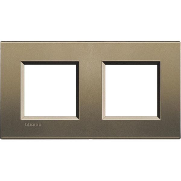 Square cover plate 2x2P 71mm Square