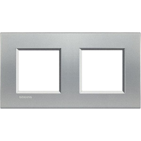 Square cover plate 2x2P 71mm Tech