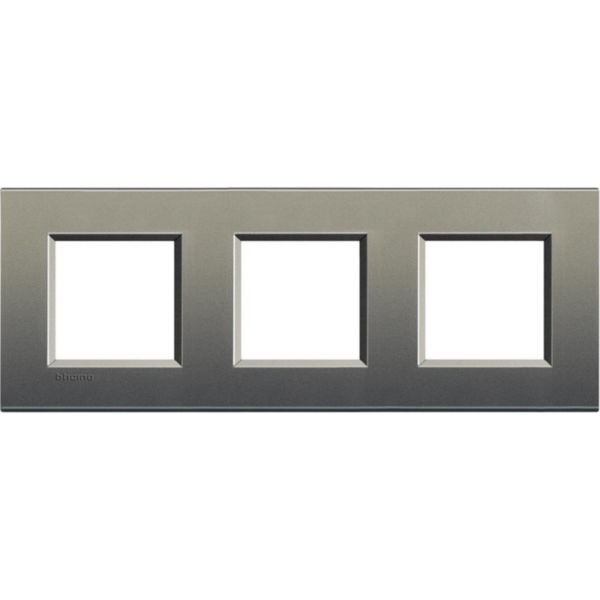 Square cover plate 2x3P 71mm avenue