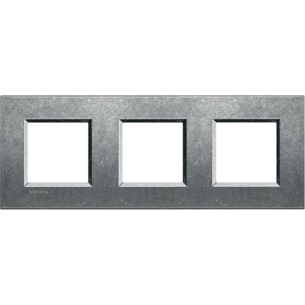 Square cover plate 2x3P 71mm native