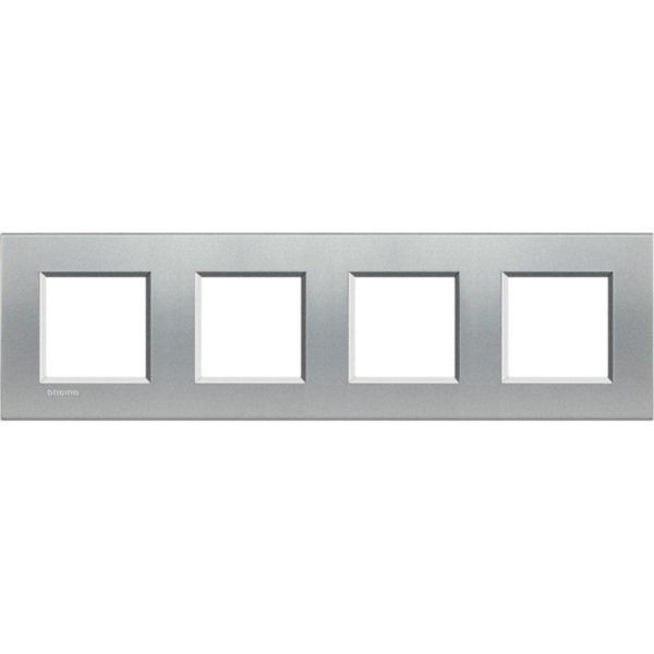 Square cover plate 2x4P 71mm Tech
