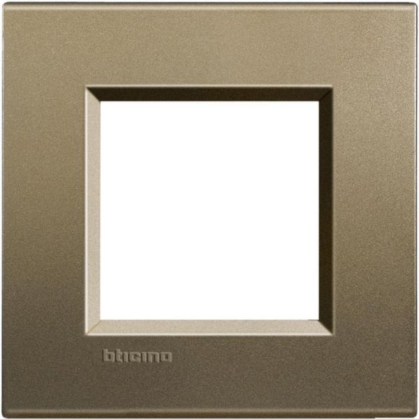 Square cover plate 2 modules - square