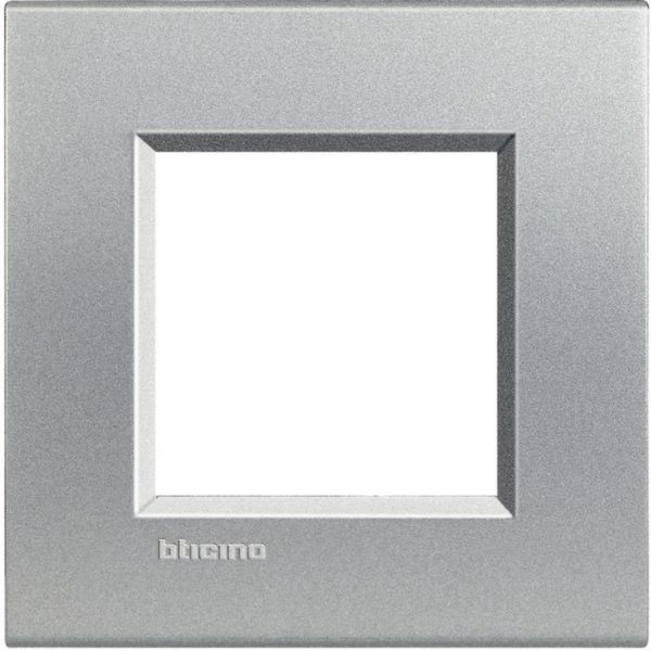 Square cover plate 2 modules - tech
