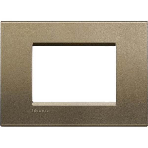 Square cover plate 3 modules - square