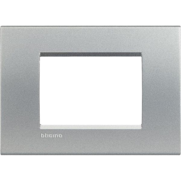Square cover plate 3 modules - tech