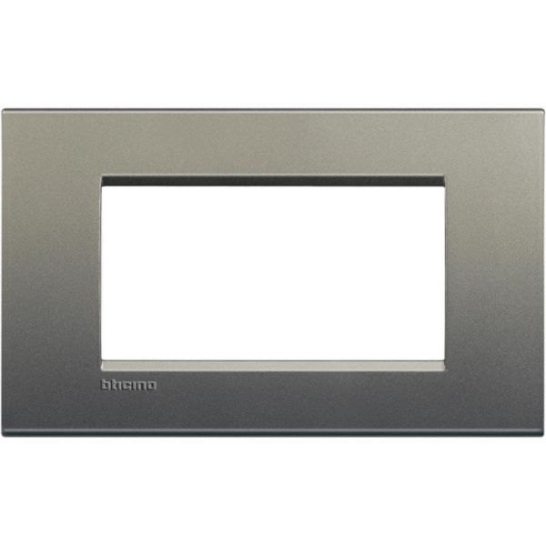 Square cover plate 4 modules - avenue