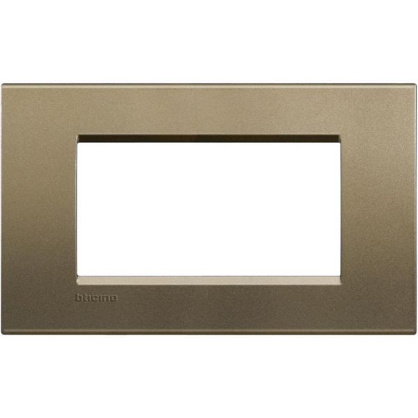 Square cover plate 4 modules - square