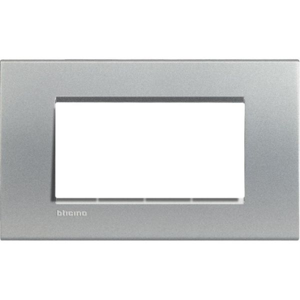 Square cover plate 4 modules - tech