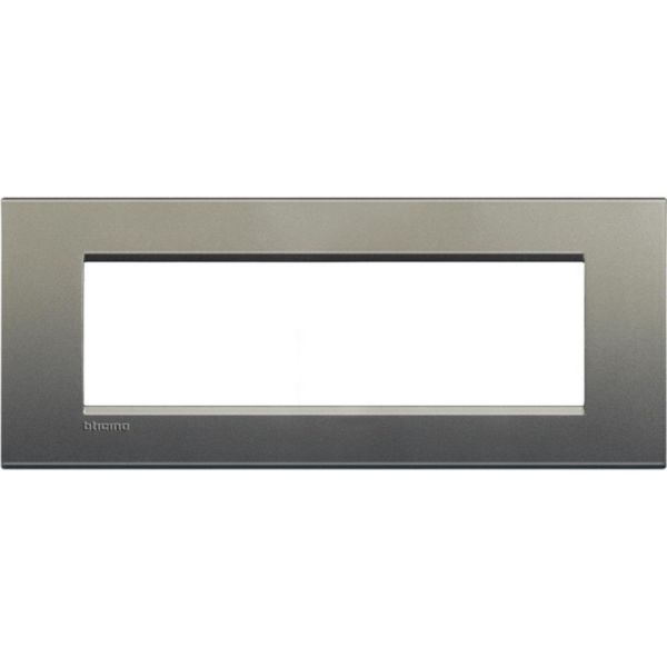 Square cover plate 7 modules - avenue