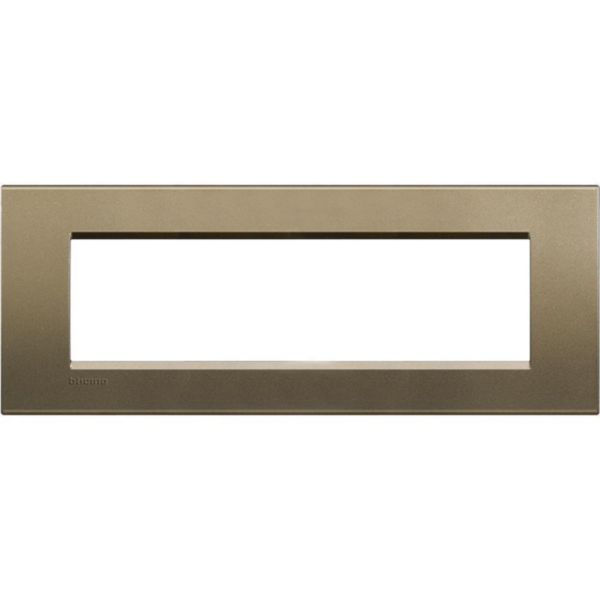 Square cover plate 7 modules - square