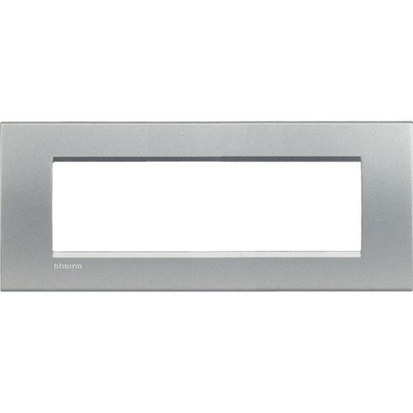 Square cover plate 7 modules - tech