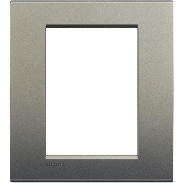 Square cover plate 3+3 modules - avenue
