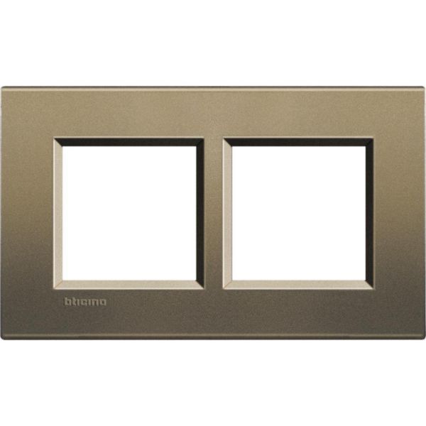 Square cover plate 2x2P 57mm Square
