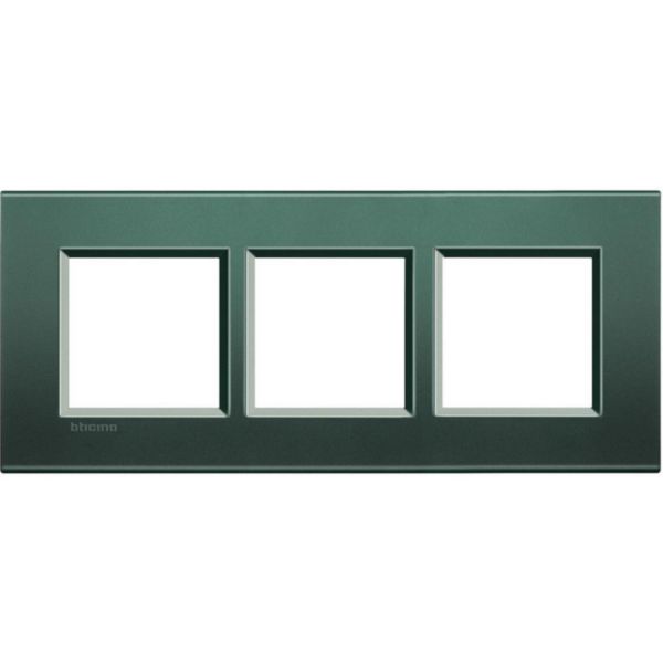Square cover plate 2x3P 57mm park