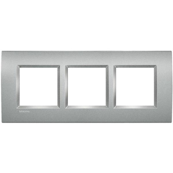 Square cover plate 2x3P 57mm Tech