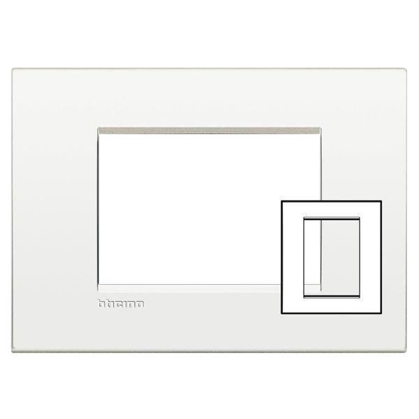 Cover plate AIR 3+3 modules - white pure