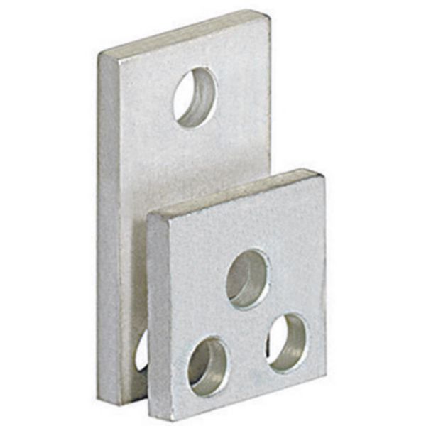 Front extended terminals to be selected depending on the number of poles In = 1600A