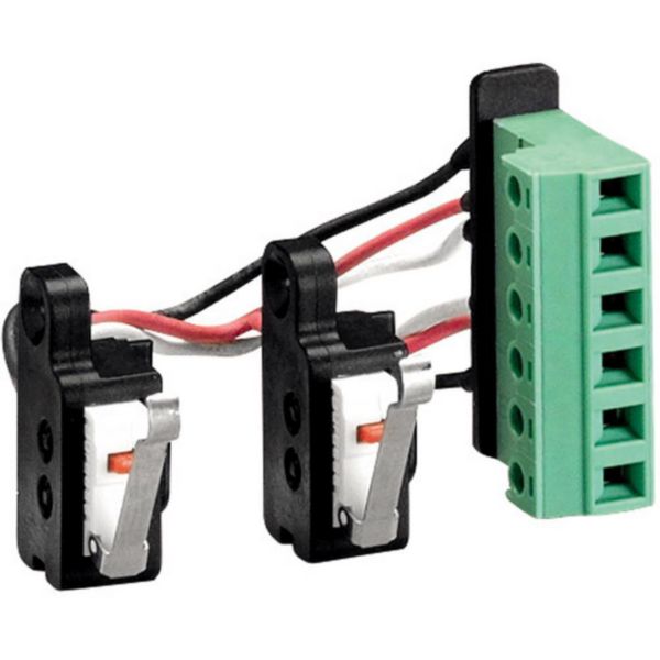 Pair of contacts 1NO+1NC with single terminal board for rotary handles