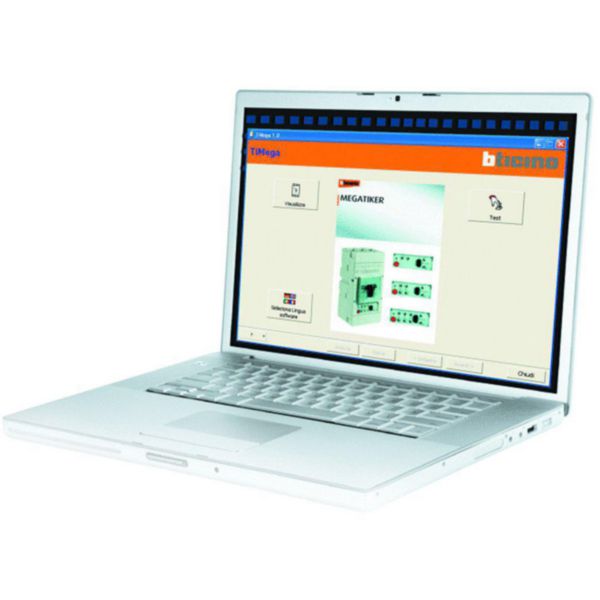 Software for MEGATIKER with interface module and cable.