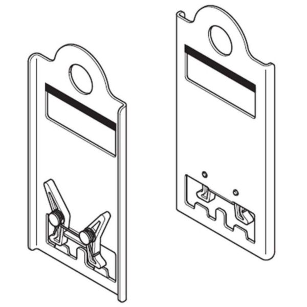Lifting plates for circuit breakers in draw-out version