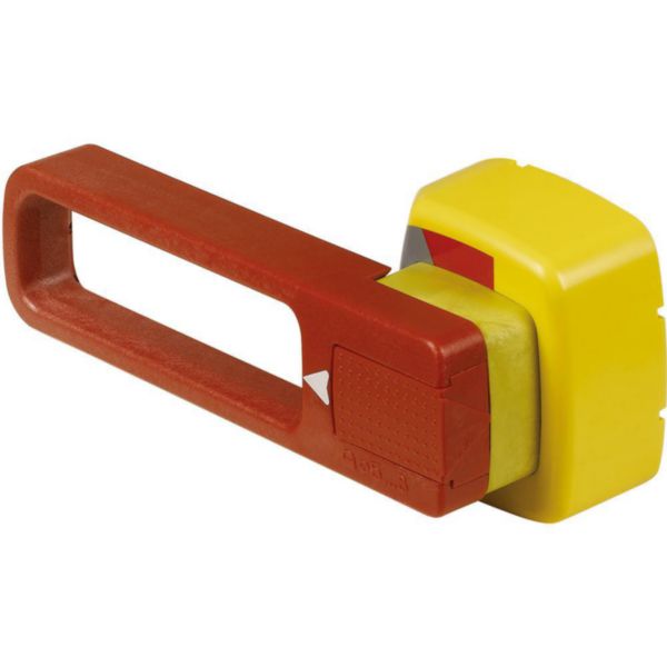 Emergency rotary handle for MW250 and MW250B - red