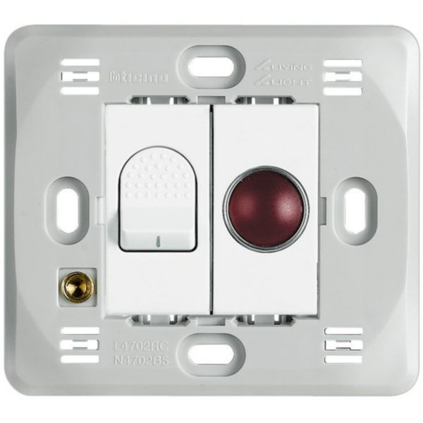 32 A - 2 P switch module with neon