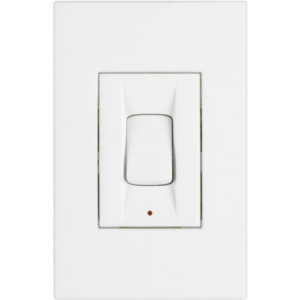 45 A switch module with LED - complete with cover plate