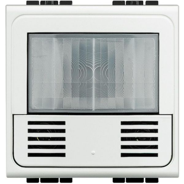 Green Switch: recessed switch with PIR + US sensor and brightness sensor (for internal work areas).