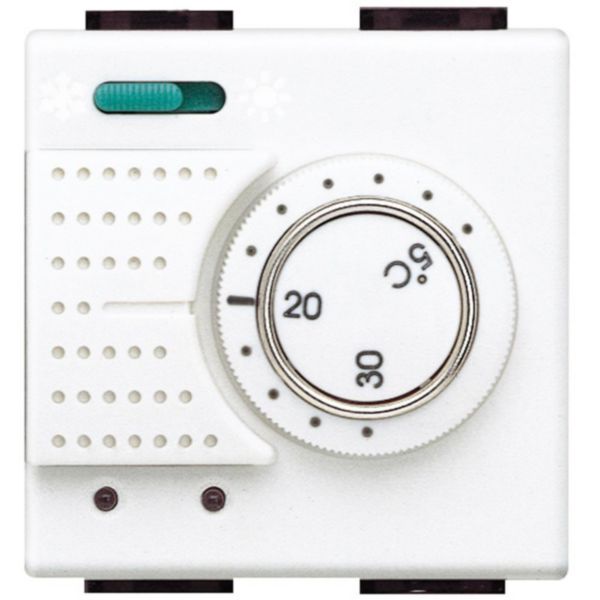 Electronic room thermostat with a built-in “summer/winter” changeover switch - power supply 230 Vac