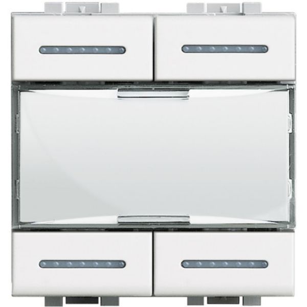 Scenario control for the managing of up to 4 “room set-ups” saved in the scenario module, item F420.