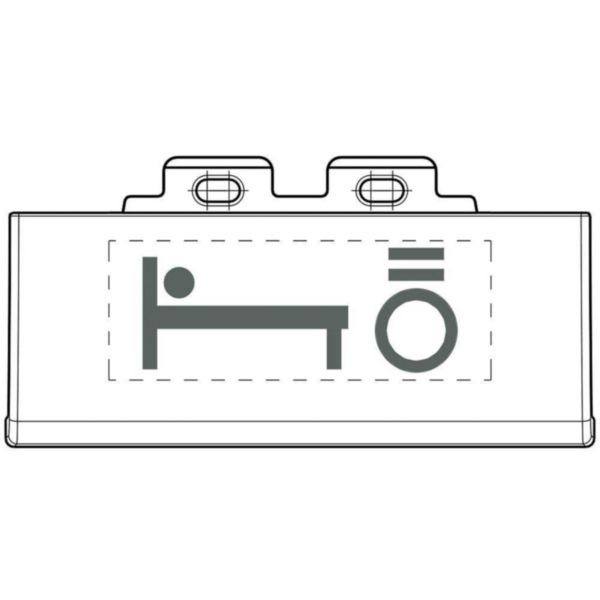 Kit of 50 lens with symbol Light bad